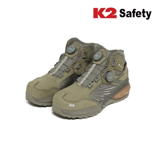 K2 세이프티 방수 발편한 다이얼 고어텍스 6인치 작업화 안전화 KG-115
