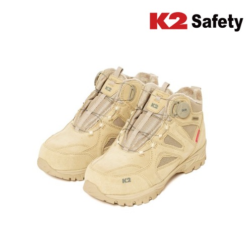 K2 Safety k2-67BE(방한화) 겨울 작업화 산업 건설 안전화 다이얼 보통안전화